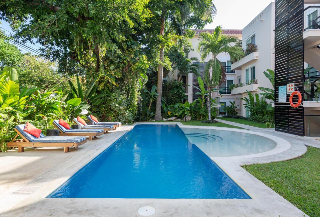 Luxury Apartamento Centro Playa Carmen ปลายาเดลการ์เมน ภายนอก รูปภาพ